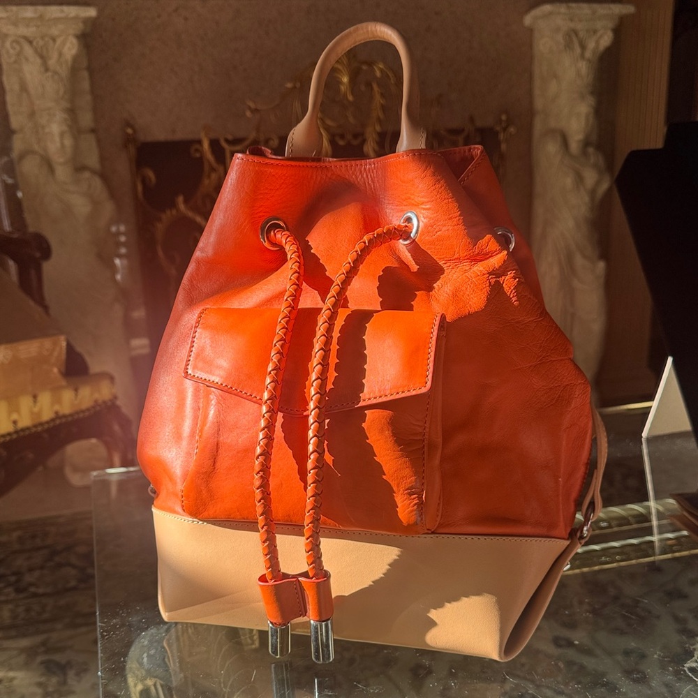 L.a.m.b.  Backpack leather.